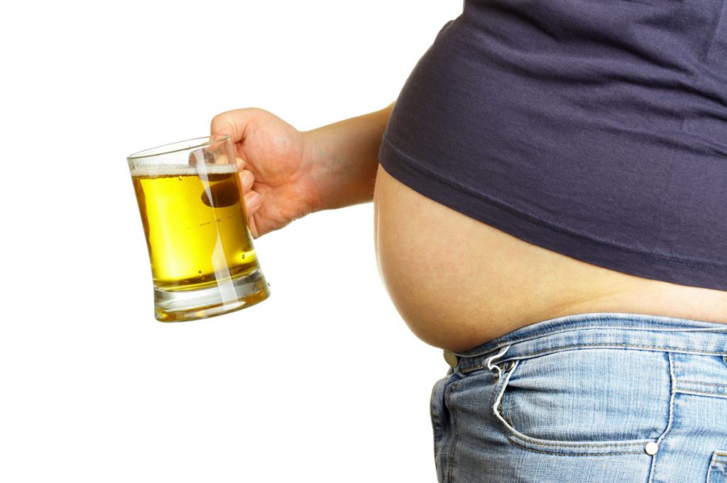 There's a reason why it's called a beer belly